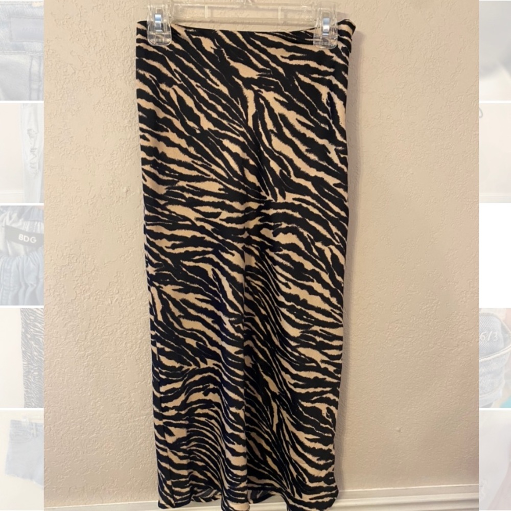 mid length h&m skirt